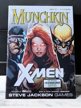 🆕️ MUNCHKIN: X-MEN Card Game - NIB & Sealed - Steve Jackson 2017